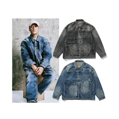 MADNESS DENIM JACKET余文乐同款日产水洗破坏牛仔夹克外套现货