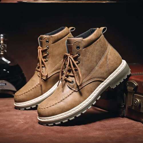 棕色马丁靴搭配价格 棕色马丁靴搭配图片 星期三