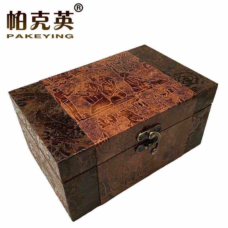 新款直销创意中国风复古锦盒 木质礼物盒礼品盒子 礼品包装盒现货