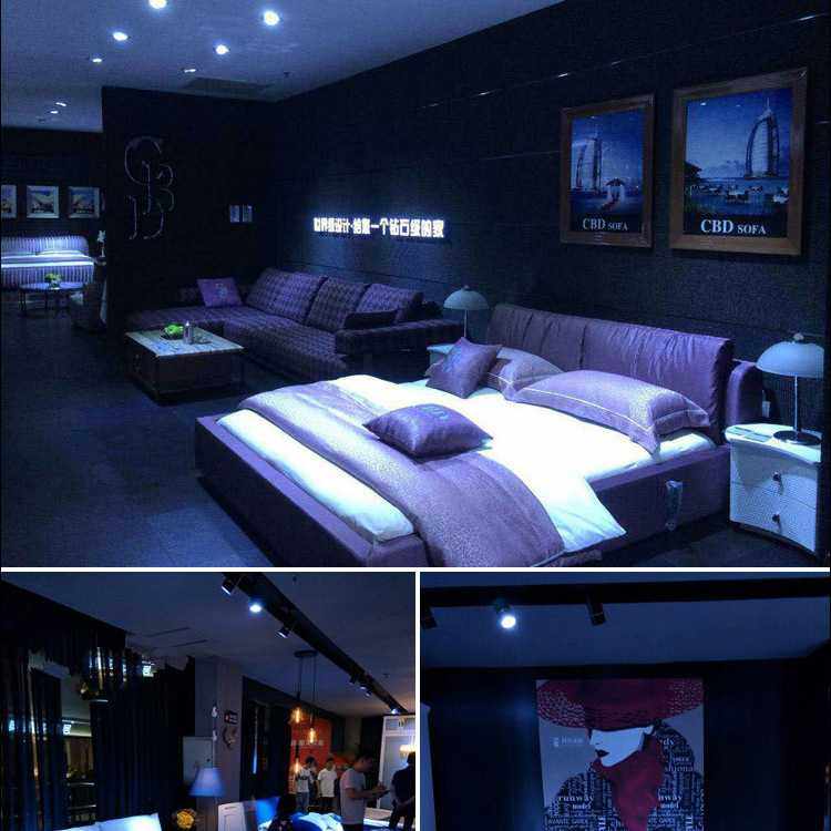 新款直销led射灯淡蓝光软床专用 灯展厅海洋主题酒店商场冰蓝光30,家装灯饰光源,明装射灯,淘宝优惠券,粉丝福利购,淘宝优惠卷