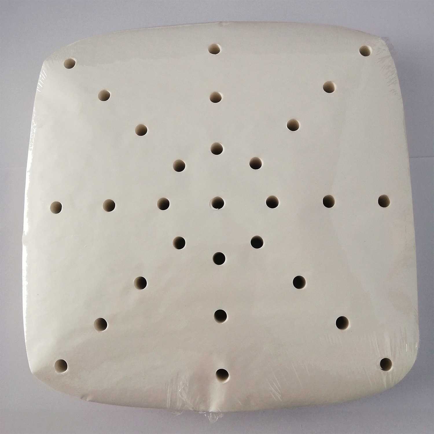 新款直销方形圆角带孔蒸笼纸烘焙蛋糕纸家用商用一次性蒸馒头包子