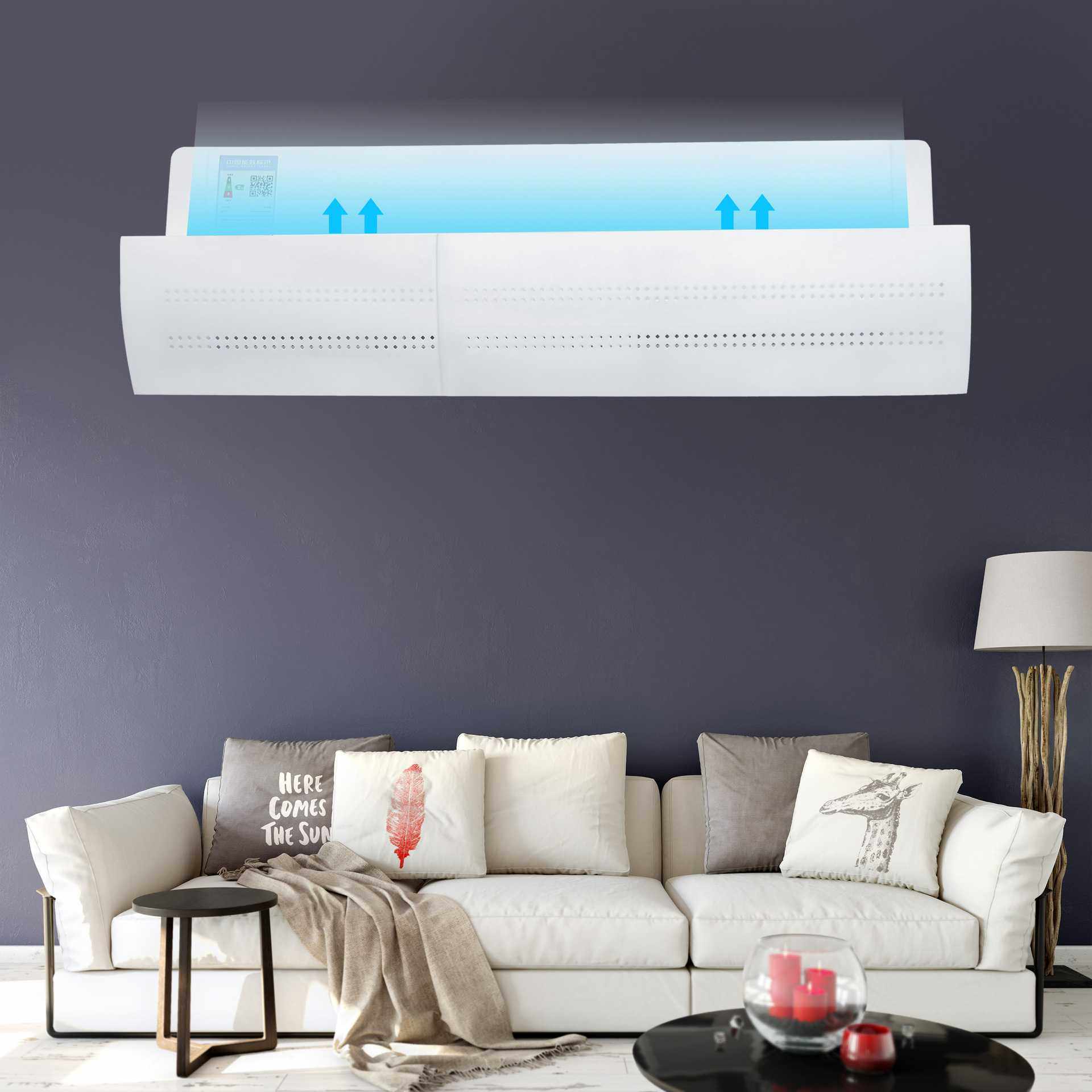 新款直销空调挡风板月子婴幼儿防直吹导风罩出风口挡板遮风板挂机,居家布艺,空调罩,淘宝优惠券,粉丝福利购,淘宝优惠卷