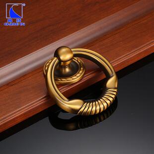 新款直销 欧式简约圆环敲门器 锌合金敲门环3197