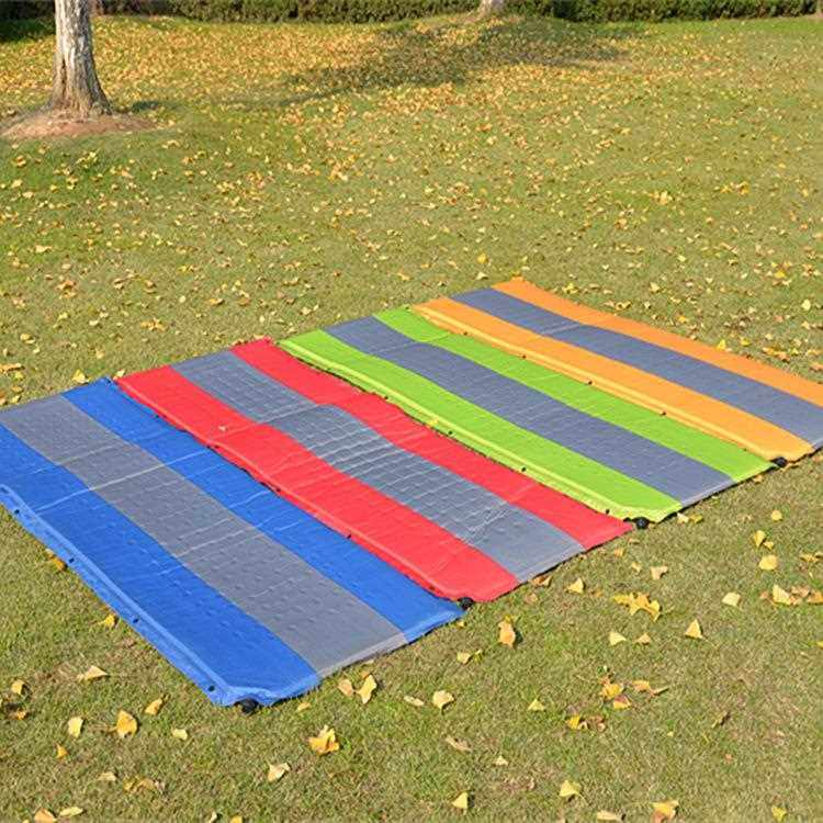 新款直销 加宽加厚5厘米 户外自动充气垫 折叠坐垫 户外帐篷气垫