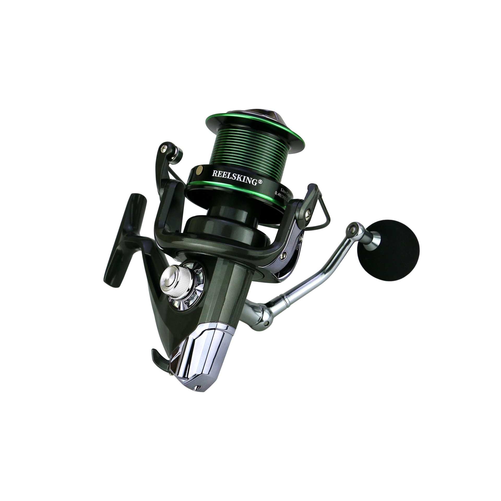 新款直销REELSKING 远投轮无间隙金属线杯纺车渔轮鱼线轮海杆鱼轮