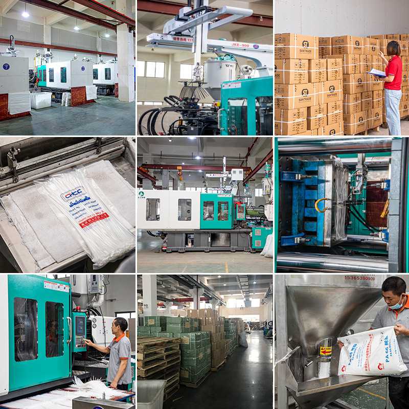 新款直销白色自锁式尼龙扎带3*4*5*150*200束线带耐寒加厚工业级