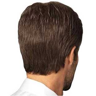 新款直销男士假发 跨境假发亚马逊新款化纤短发假发头套 海外许昌