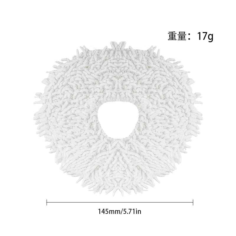 新款直销适用于云鲸J1扫地机器人配件抹布J2拖布耗材替换抹布可水