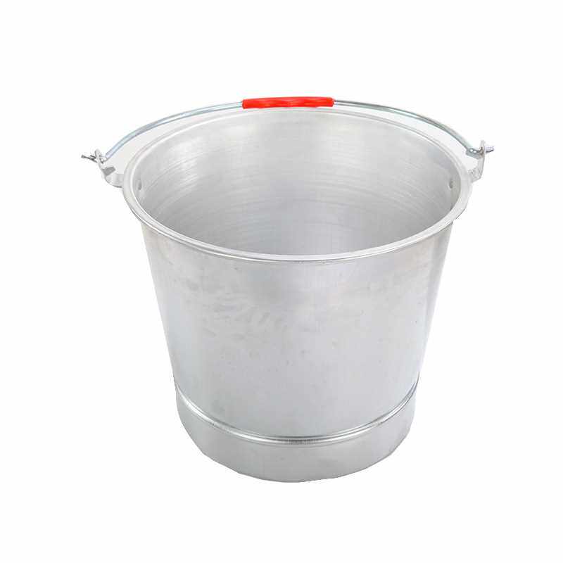 新款直销老式加厚铝水桶铝制提桶铝桶纯铝圆桶加油站水桶家用铝提
