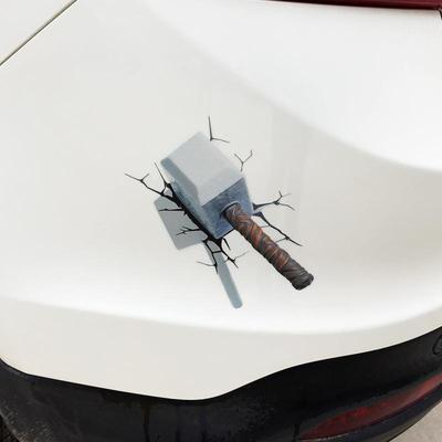 新款直销汽车电动车摩托车贴遮盖划痕修复装饰贴创意车身贴纸汽车