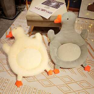 新款直销大白鹅椅子坐垫屁垫靠背一体办公室久坐飘窗垫榻榻米坐垫