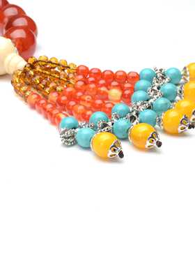 新款直销GS115汽车挂件内饰用品后视镜车挂档位珠玛瑙珠直销8