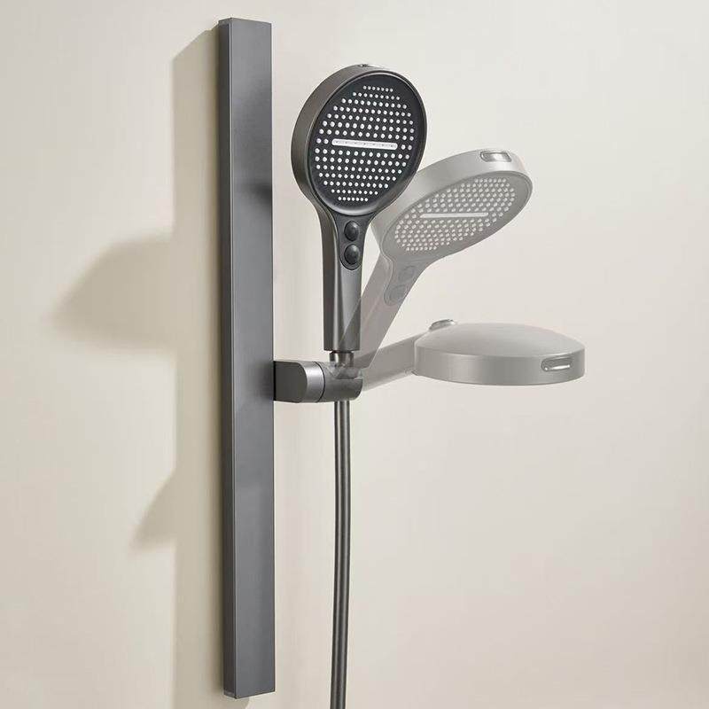 新款直销现货全铜无顶喷简易数显淋浴花洒套装家用卫生间分体式沐