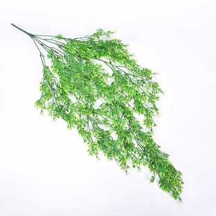 新款直销仿真枫叶壁挂垂挂植物 塑料花 仿真植物墙婚庆装饰 仿真