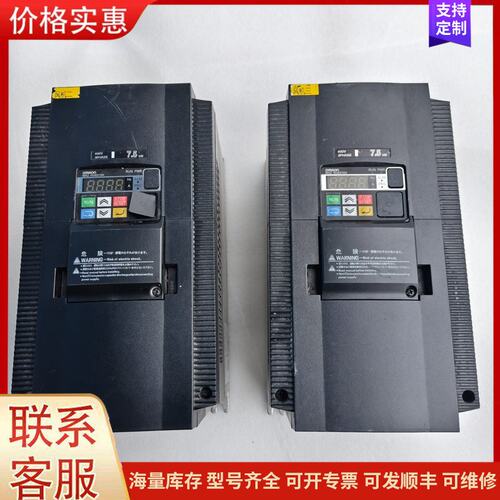{议价}客服欧姆龙变频器3G3MX2-A4075-ZV1，7.5KW，三可维修