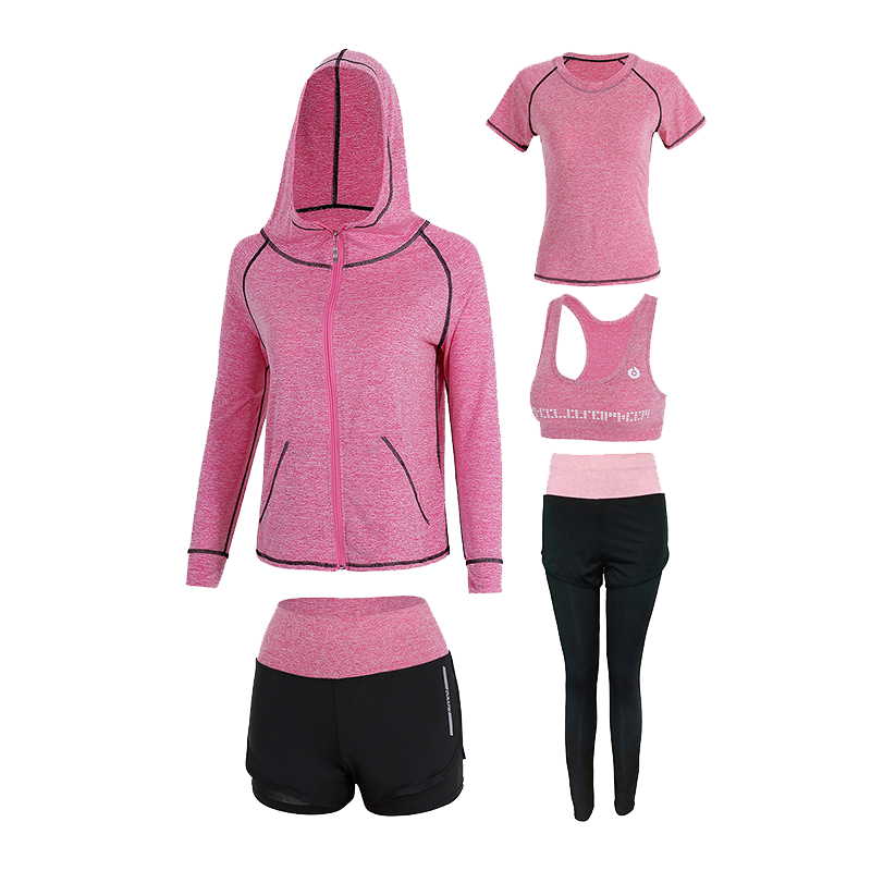 速干高腰瑜伽服健身套装