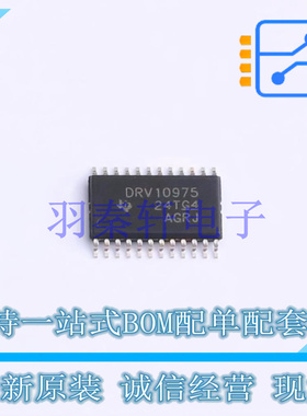 电机驱动芯片 DRV10975PWPR HTSSOP-24-EP TI 全新原装进口
