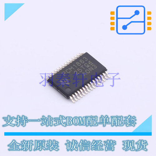 ADC/DAC-专用型 PCM1863DBT TSSOP-30 TI 全新原装进口
