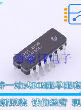 反相器 SN54LS04J DIP-14 TI 全新原装进口