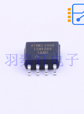 ATTINY25V-10SU SOIC-8 微控制器 8位 低功率 10MHz 2KB 128Byte