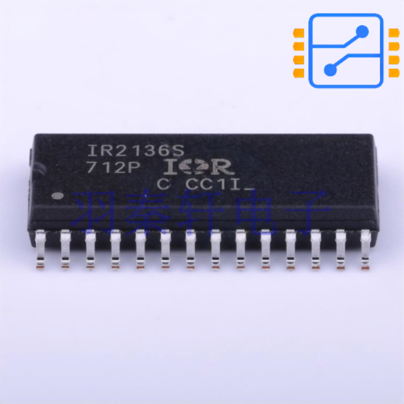 IR2136STRPBF SOIC-28 P沟道 -12V 1.3W 10nC 功率Mosfet 原装