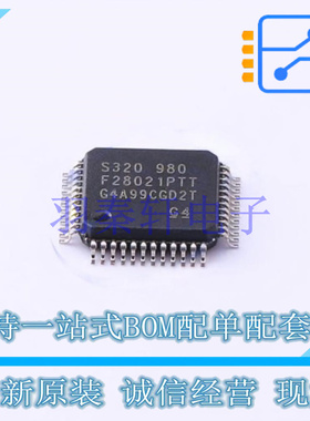 单片机(MCU/MPU/SOC) TMS320F28021PTT LQFP-48(7x7) TI 全新原装