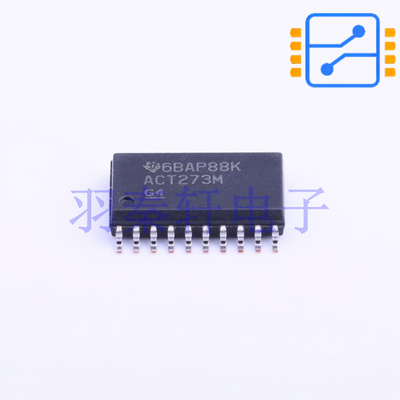 CD74ACT273M96 SOIC20 触发器 非反相 正沿 13.5ns 85MHz 50mA