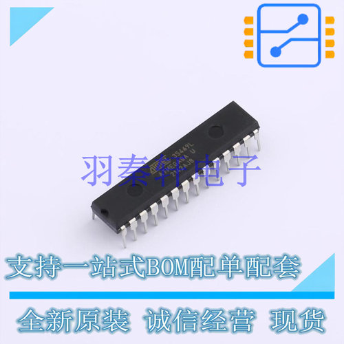 单片机(MCU/MPU/SOC) ATMEGA8A-PU DIP-28-300mil 全新原装进口