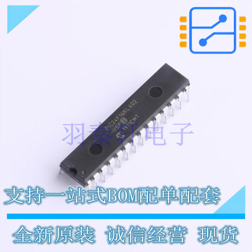 单片机(MCU/MPU/SOC) PIC24F16KL402-I/SP SPDIP-28 MIC 全新原装
