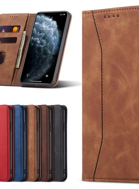 适用苹果17肤感手机壳iphone16翻盖保护套14plus磁吸对开15promax掀盖仿皮简约1238商务红蓝咖啡黑色Air case