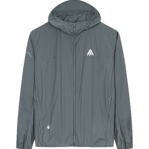 安踏轻壳防泼水梭织防晒衣运动外套男薄款连帽风衣户外上衣