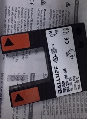 BALLUFF巴鲁夫传感器BGL000R BGL 20A-001-S49接近开关73765 议价