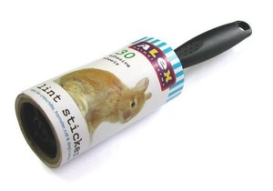 Alex除毛滚筒轻松粘兔、豚鼠、龙猫、仓鼠、狗、猫、的毛发滚毛筒