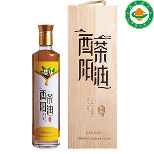酉阳茶油原生态高品质纯正茶油500ML尊享装物理压榨一级食用油