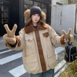 爆90白鸭绒刺重工工装拼接撞色25冬羽绒短款ZB237-2807-P395-K599,女装羽绒服,浙宝237,浙宝-网红风 爆90白鸭绒刺重工工装拼接撞色25冬羽绒短款ZB237-2807-P395-K599,女装羽绒服,浙宝237,浙宝-网红风