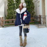 爆真狐狸毛大领子牛角扣25冬90鸭绒羽绒短款ZB237-2566-p435-k668，女装羽绒服，浙宝237