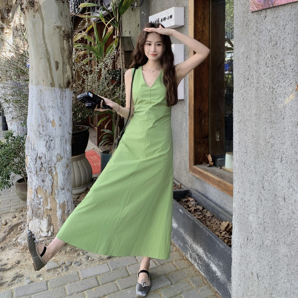 现货已出2026韩系漏后背连衣裙RF2C518-6850-p130-k218,女装套装/套裙,浙宝237