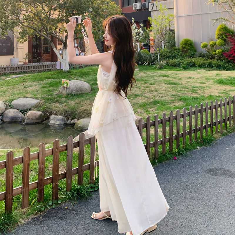 现货已出26韩系仙气儿立体花朵两件套裙RF2C518-2666-P175-K288,女装套装/套裙,浙宝237