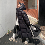 大货25冬学院白黑TIEBI暖鹅绒带帽长款羽绒ZB237-6682-P485-K729，女装羽绒服，浙宝237