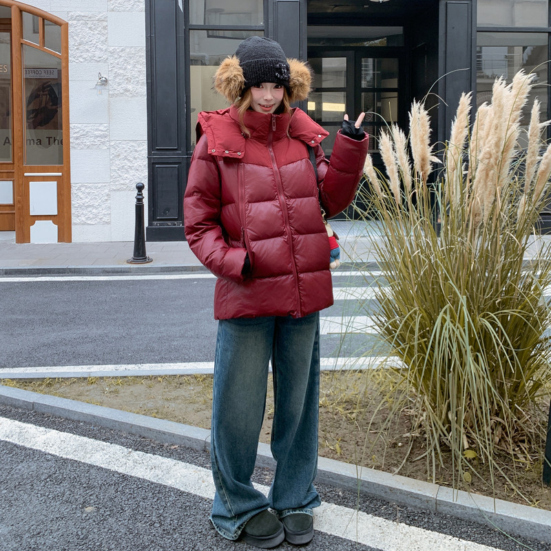 爆不挑人男女同款标25冬50鸭绒羽绒短款ZB237-2813-P320-K488,女装羽绒服,浙宝237