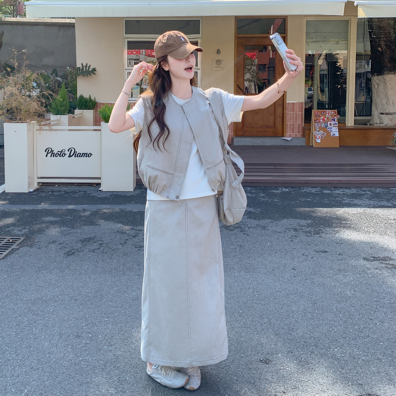 夏现货已出26气质轻熟搭配包包牛仔三件套ZB237-2621-P210-K338，女装套装/套裙，浙宝237