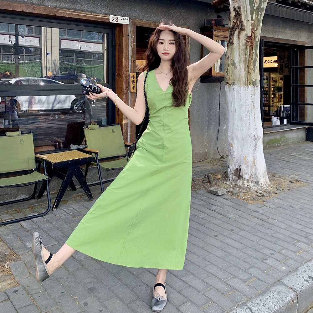 现货已出2026韩系漏后背连衣裙RF2C518-6850-p130-k218，女装套装/套裙，浙宝237