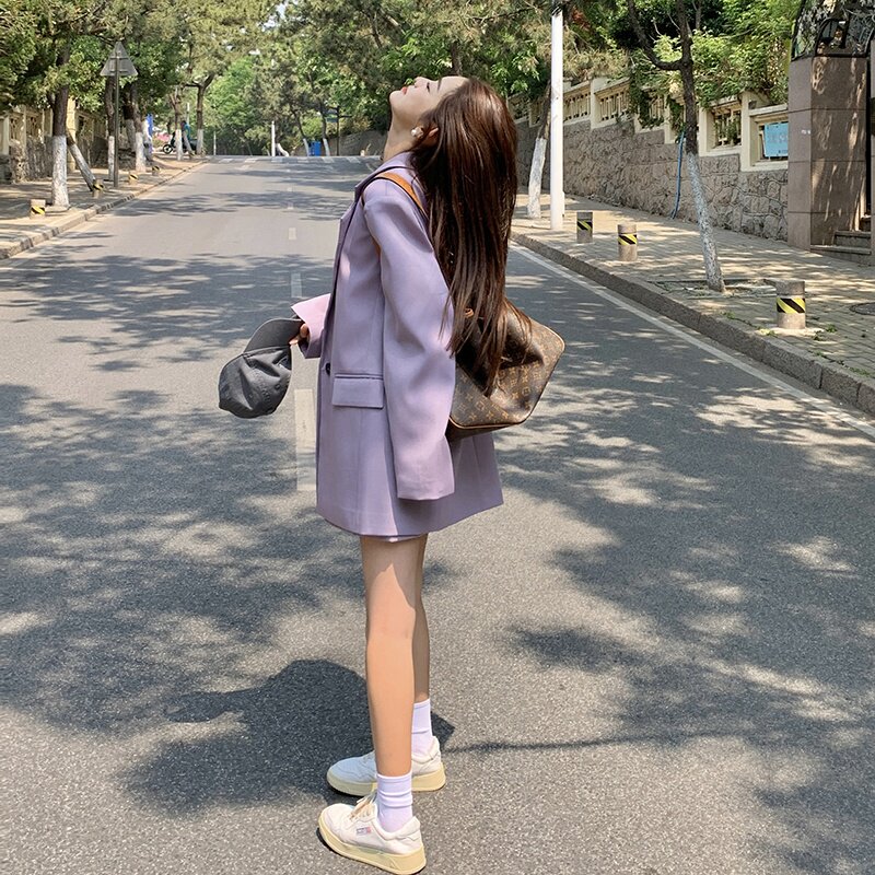 米白色工装炸街风衣外套女2025春季新款小个子连帽休闲收腰上衣潮,女装套装/套裙,浙宝237