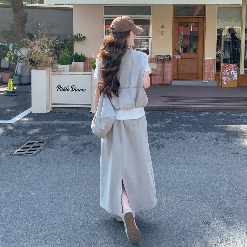 夏现货已出26气质轻熟搭配包包牛仔三件套RF2C518-2621-P210-K338,女装套装/套裙,浙宝237