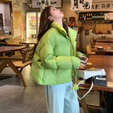 大货已出2024冬季50鸭绒牛油果麦穗款羽绒ZB237-6661-p195-k298，女装羽绒服，浙宝237