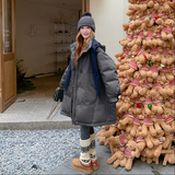 爆东大门韩版长帽耳朵撞色25冬90鸭绒羽绒款ZB237-2835-P545-K799，女装羽绒服，浙宝237