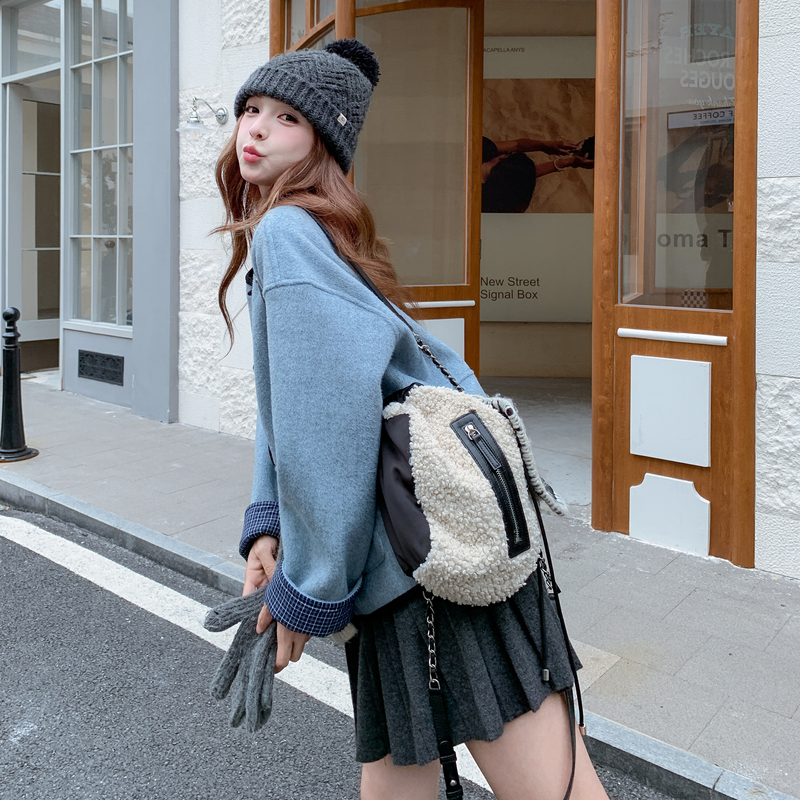 秋冬现货已出2025牛角扣双面撞色呢外套ZB237-2513-P165-K249，女装套装/套裙，浙宝237