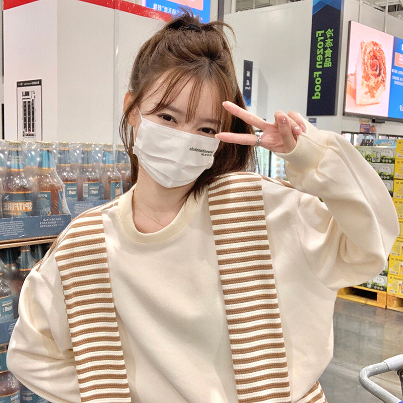 已出2026秋冬季卫衣两件横条披肩套装RF2C518-W8802-P125-K178,女装套装/套裙,浙宝237