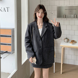 货已出2025烫钻西服裙子两件套装RF2C518-6815-P185-K249，商品下架区，浙宝237