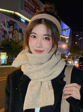 韩版百搭学生冬季围脖